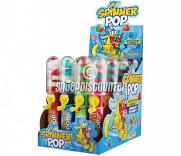 Funny Candy Spinner Pop Lolly- Doos 16 stuks