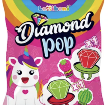 Snoepdiscounter Diamond Ring Pop -zakje 2 stuks