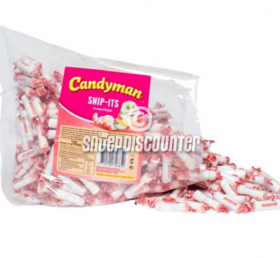 Candyman Retro Snip Its -Zak 220 Stuks