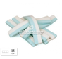 Blauw Witte Spek Reepjes -Doos 2 Kilo