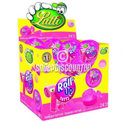 Lutti Roll Up Kauwgom Tutti Frutti -Doos 24 Stuks