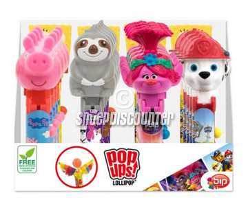 Bip Pop Ups Lollipop Mix -Doos 20 stuks