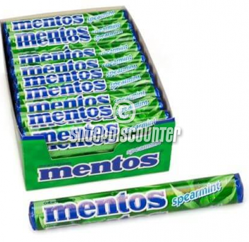 Mentos Mentos Spearmint -Doos 40 stuks