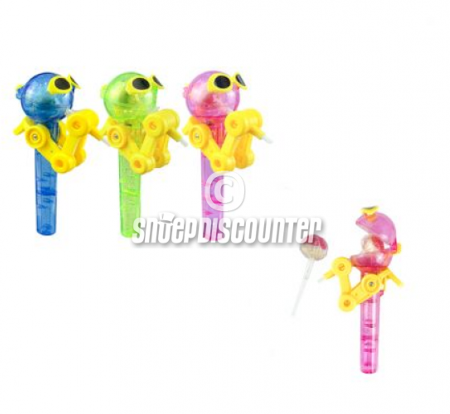 Robot Lolly -Doos 12 stuks