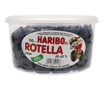 Haribo snoep Rotella Jo-Jo Drop VEGGIE-Silo 150 Stuks