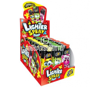 Johnny Bee Lighter Spray -Doos 24 stuks