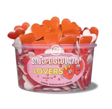 Haribo snoep Valentijn Love Harten -Silo 150 Stuks