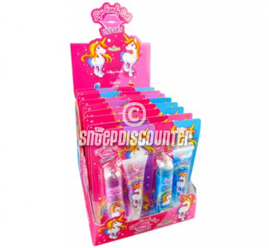 Unicorn Lips Candy SET -Doos 18 stuks
