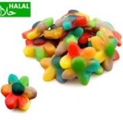 Halal Snoepdiscounter Jelly Rainbow Flowers - 1 kilo