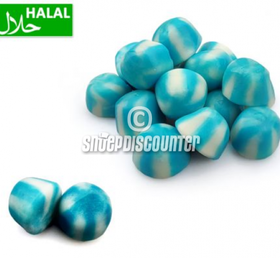 Jelly BLUE Twist Kisses -1 kilo