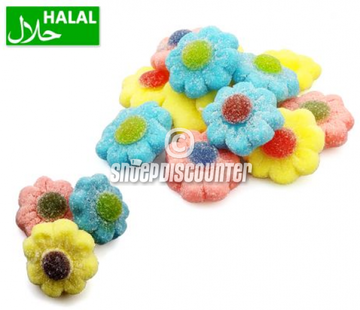 Halal Snoepdiscounter Sugared Flowers - 1 kilo