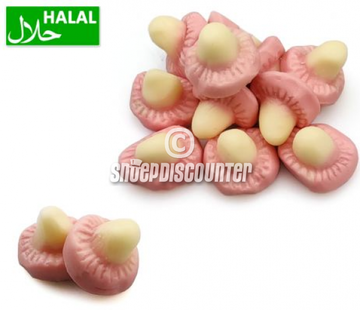 Halal Snoepdiscounter Jelly Mushroom -1 kilo
