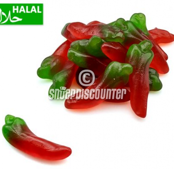 Halal Snoepdiscounter Mini Sweet Chili Pepper- 1 kilo