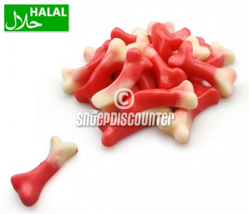 Halal Snoepdiscounter Jelly Bones - 1 kilo