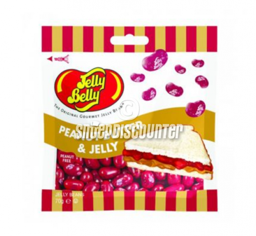 Jelly Belly Peanutbutter&Jelly -zakje 70 gram