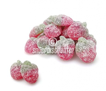Matthijs snoep VEGGIE Zure  Strawberries -1 kilo