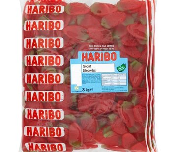 Haribo 3 kilo BULK Haribo Aardbei