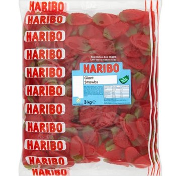 Haribo snoep 3 kilo BULK Haribo Aardbei