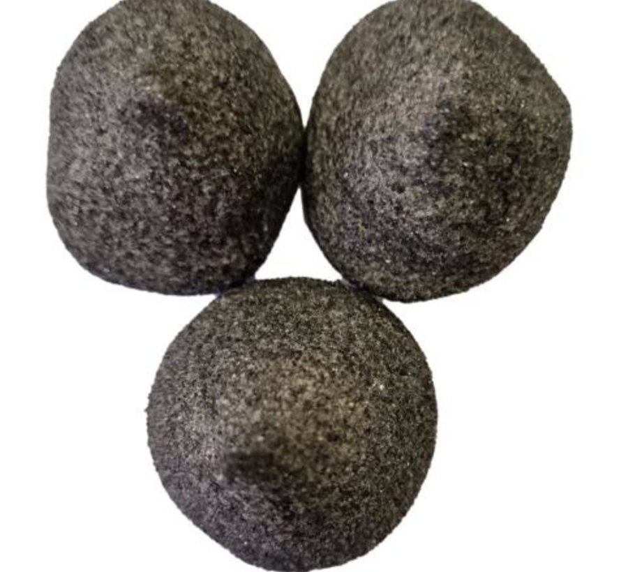 Spekbol Cones Zwart Vanille -1 kilo