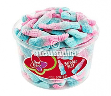 Red Band snoep Bubble Fizz - Silo 100 stuks