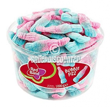 Red Band snoep Bubble Fizz - Silo 100 stuks