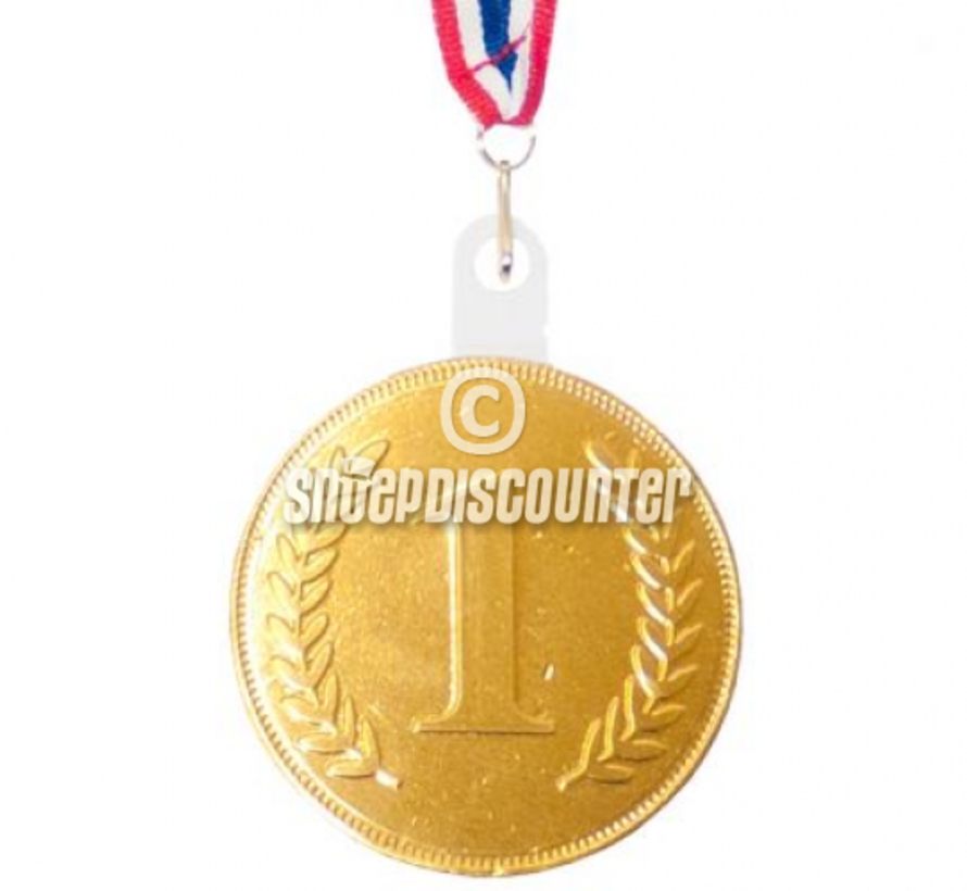 Medaille Nr1+Lint -Doos 24 Stuks