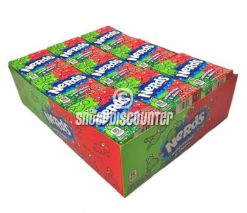 Nerds Watermelon Wildcherry -Doos 36 stuks