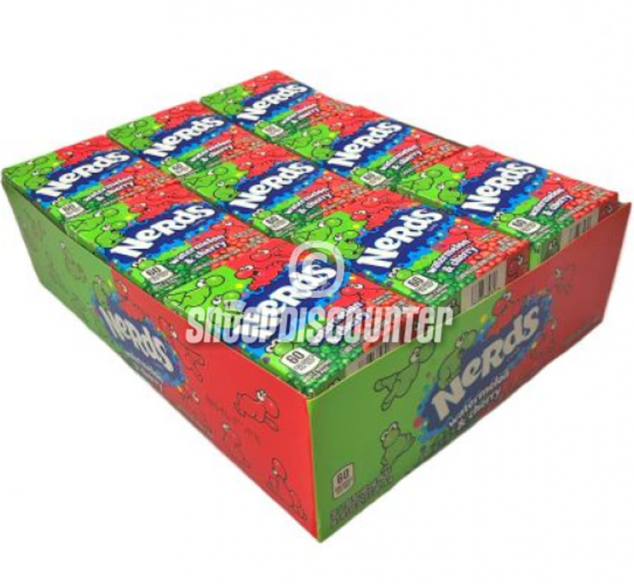 Nerds Watermelon Wildcherry -Doos 36 stuks