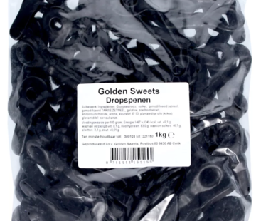 Golden Sweets Drop Spenen -sleutels -6 Kilo