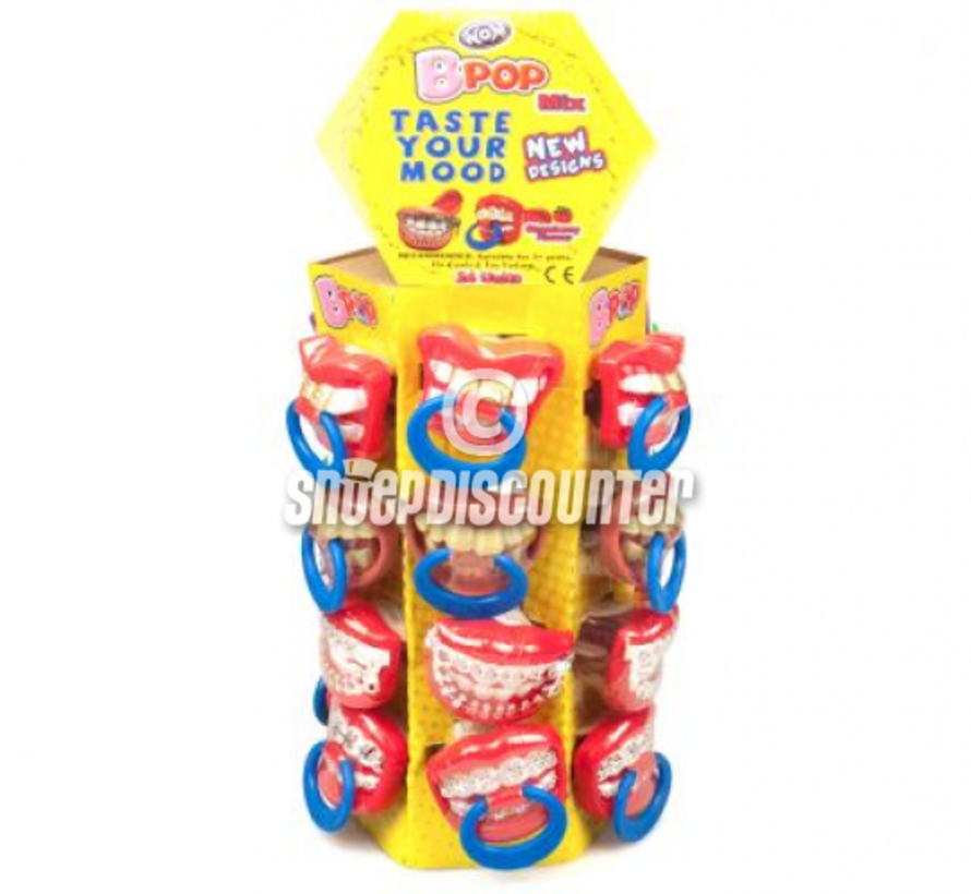 Wom Bpop Mix Assortiment Speen Lolly 24 Stuks