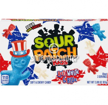 Sour Patch Kids RWB -doosje 87 gram