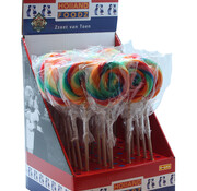 Holland Foodz Lolly Spiraal Regenboog 6 Cm -Doos 30 Stuks