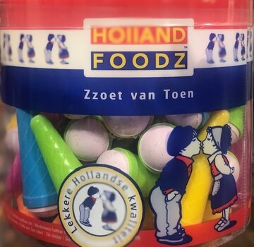 Holland Foodz Dextrose IJshoorntjes -Silo 45 stuks