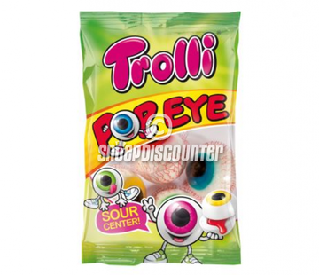 Halloween Snoep ogen Pop Eye -zakje 75 gram