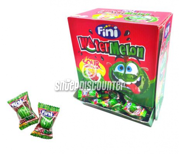 Fini Watermeloen Kauwgom Gluten Vrij -Doos 200 Stuks