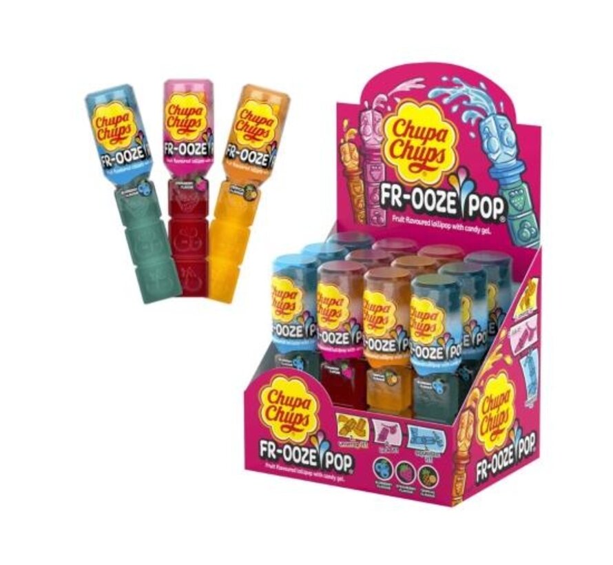 Chupa Chups Squeezee Freeze Pops (12 x 45g) - Five Star Trading Holland