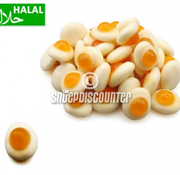 Halal Snoepdiscounter Fried Egg Mini spiegel Eitjes -1 kilo