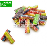 Halal Snoepdiscounter Sour Rainbow Filled Pencils -1 kilo