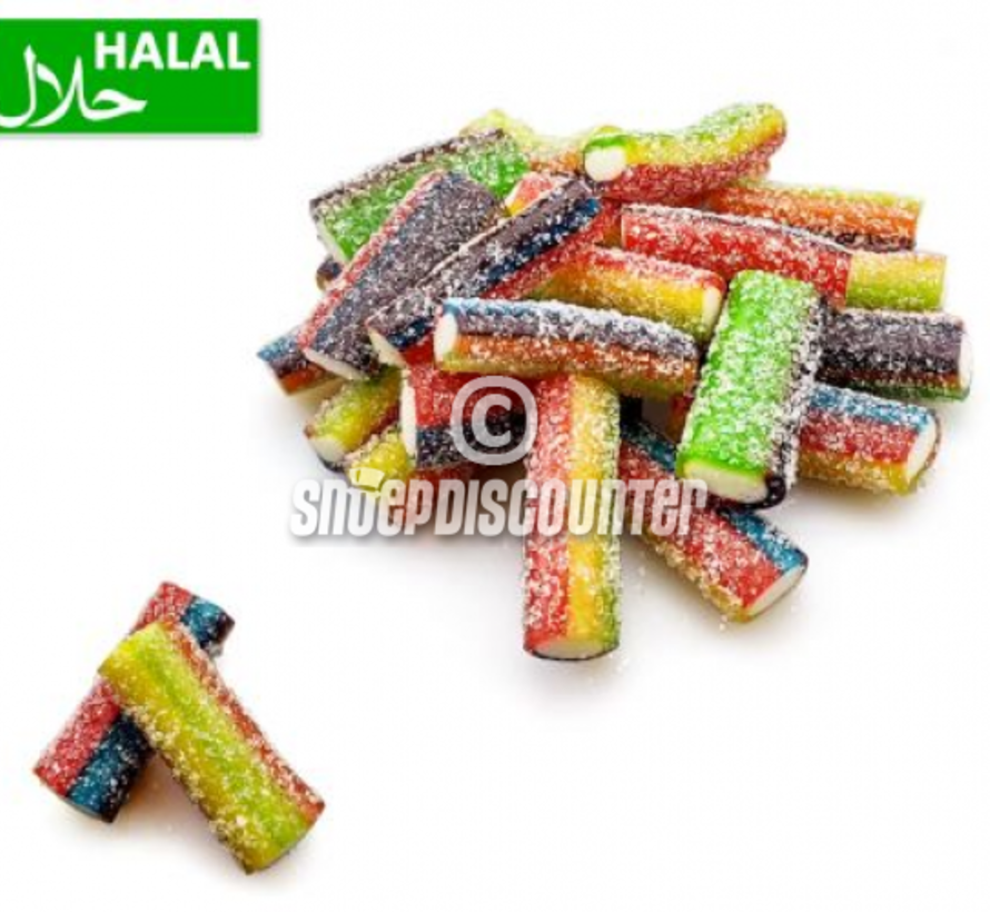 Sour Rainbow Filled Pencils -1 kilo