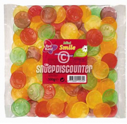 Red Band Winegum Smile -zak 500 gram