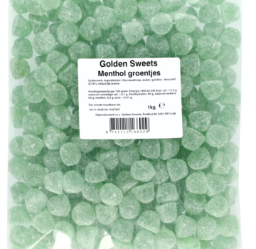 Golden Sweets Groentjes zacht - 1 kilo