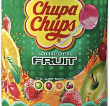 Chupa Chups Chupa Fruit Lolly  -Silo 100 stuks