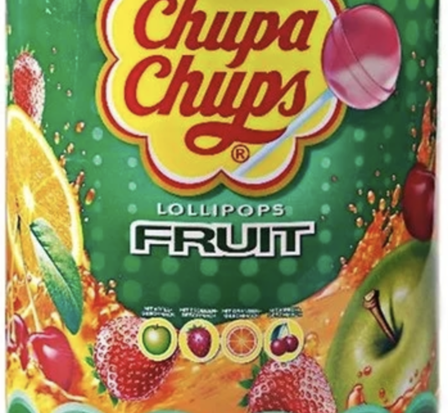 Chupa Fruit Lolly . -Silo 100 stuks