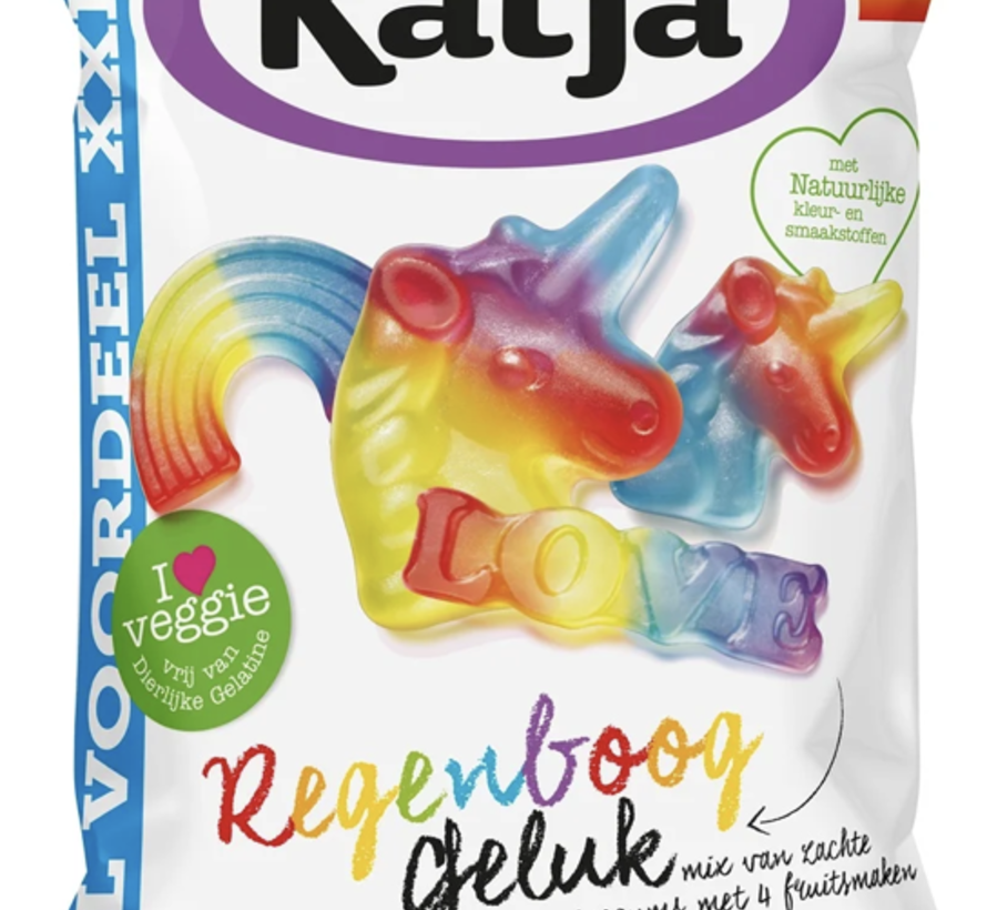 Katja Regenboog Geluk VEGGIE -Doos 12x400 gram