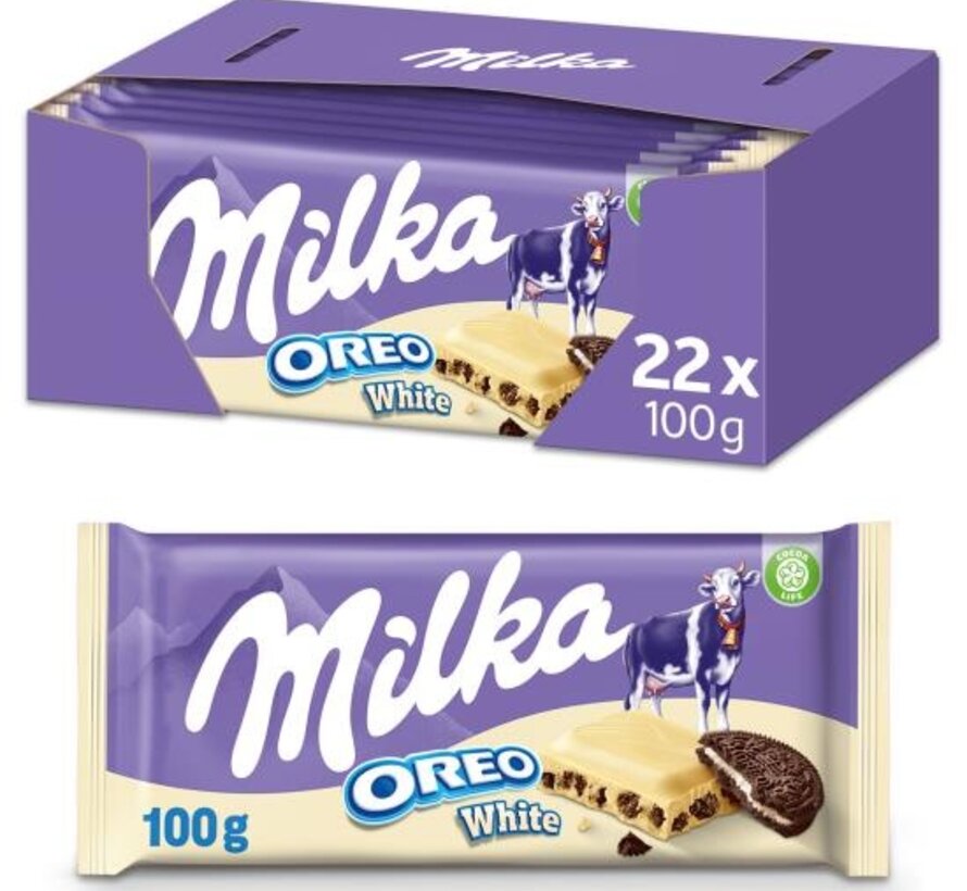 Milka Oreo White -Doos 22 Stuks