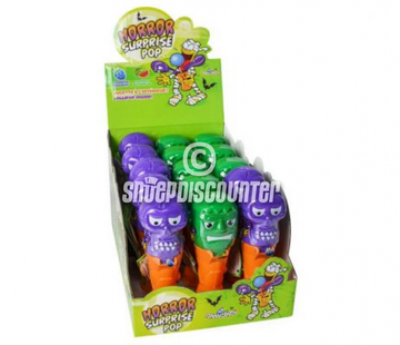 Halloween Horror Surprise Lolly Pop  -Doos 15 stuks