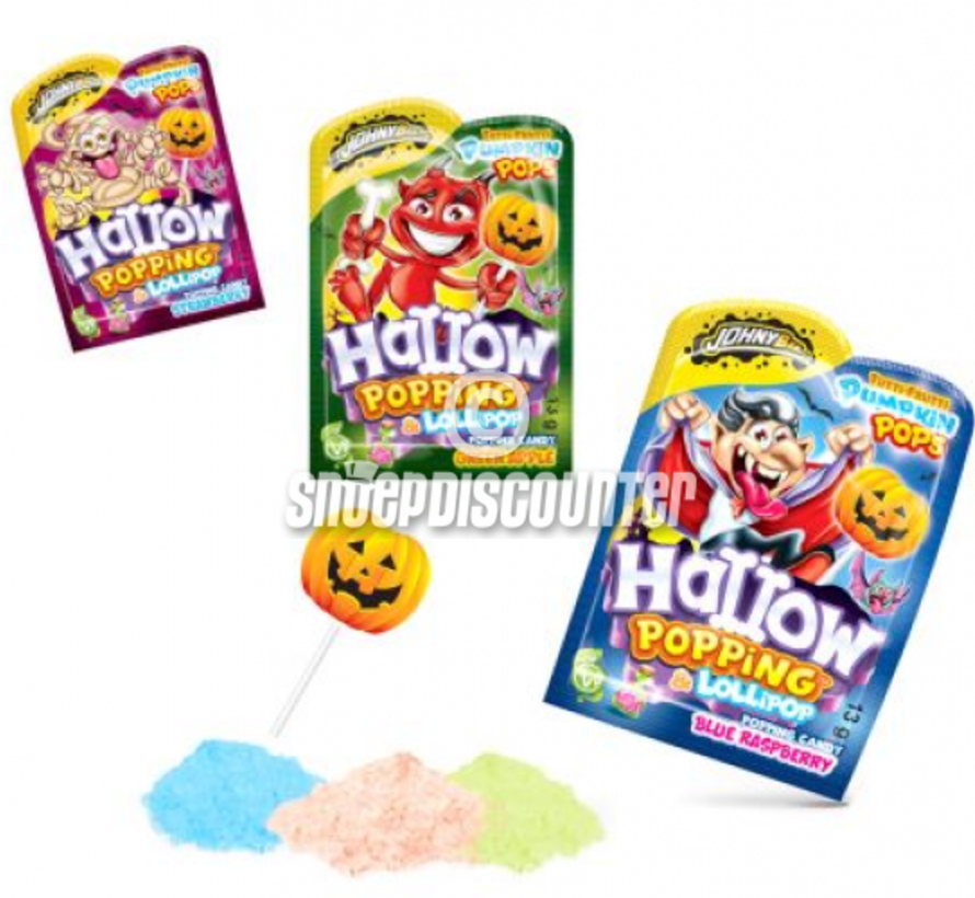 Hallow Popping Pumkin Lollipop- Doos 36 stuks