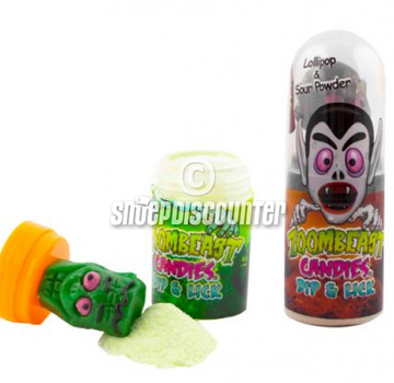 Halloween Zoombeast Dip&Lick -Doos 12 stuks