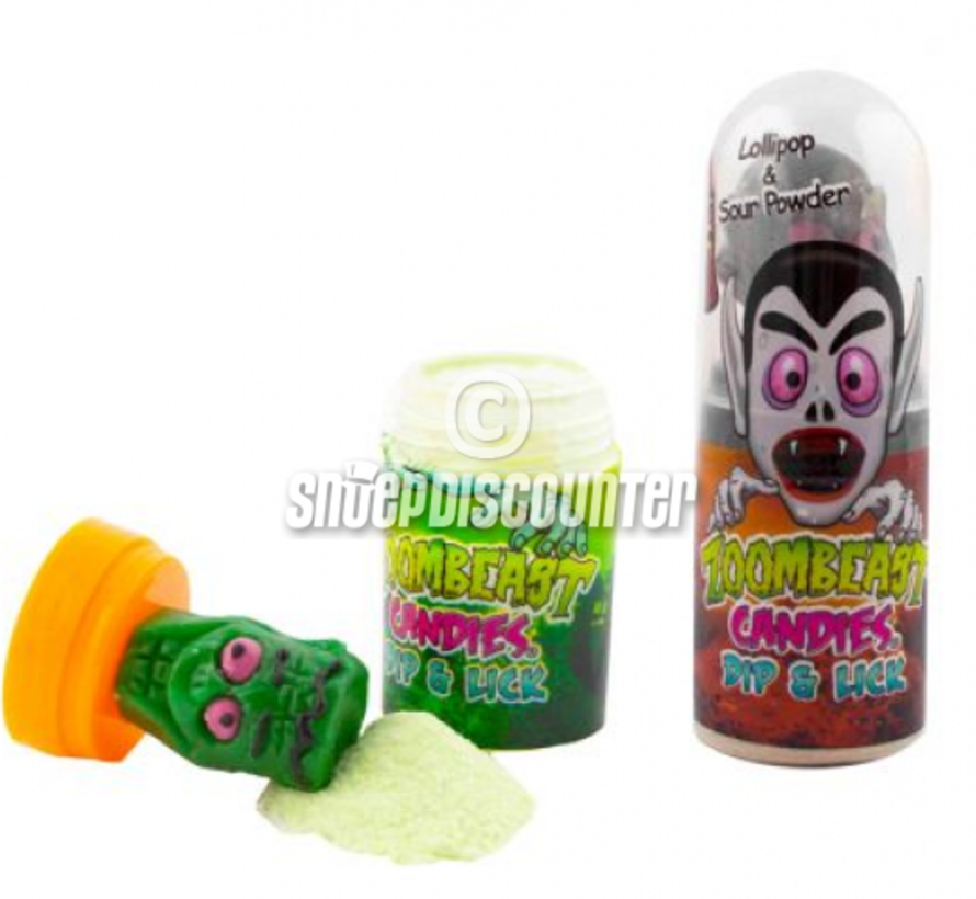 Halloween Zoombeast Dip&Lick -Doos 12 stuks