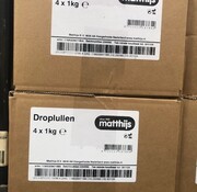 Matthijs snoep Drop lullen BULK -Doos 4 Kilo